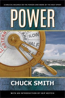 Power : A Biblical Balance on the Person and Work of the Holy Spirit by Pastor Chuck Smith. Originally published as Charisma vs Charismania, this updated reprint now includes an introduction by Skip Heitzig.