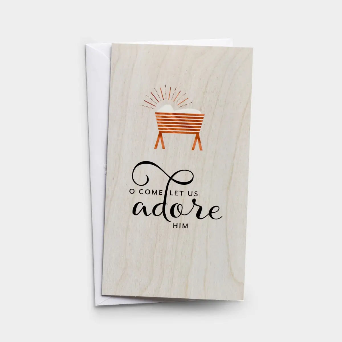 Little Inspirations - O Come Let Us Adore Him - 16 Christmas Boxed Card