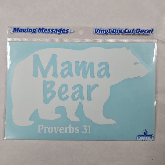 WINDOW STICKER-MAMA BEAR
