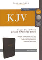 KJV Deluxe Reference Bible Super Giant Print, Black