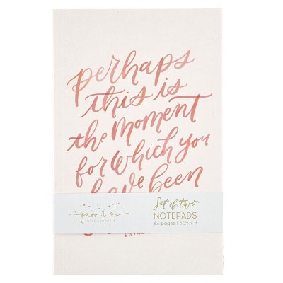 Perhaps This is the Moment/Blessed is she who Believed Notebooks, Set of 2