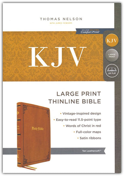 KJV, Thinline Bible, Large Print