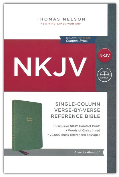 NKJV, Single-Column Reference Bible, Verse-by-verse