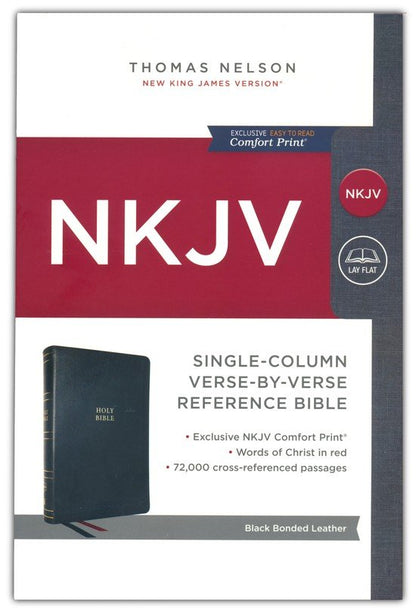 NKJV, Single-Column Reference Bible, Verse-by-verse