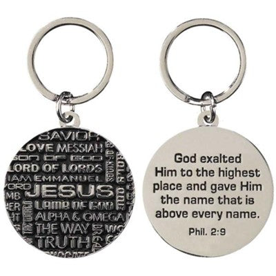 Names of Jesus Key Ring