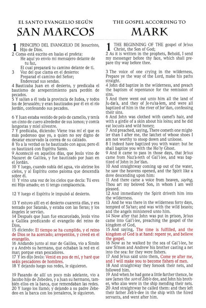 RVR 1960/KJV Biblia Bilingüe Letra Grande, negro tapa dura (Spanish Edition)