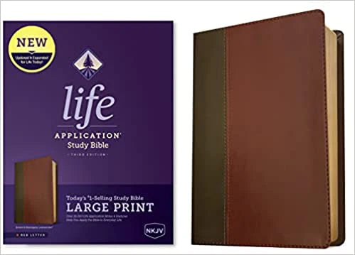 NKJV Life Application Study Bible, Third Edition, Large Print