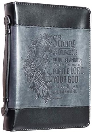 Bible Cover Be Strong and Courageous - Joshua 1:9