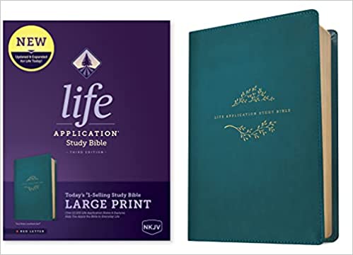 NKJV Life Application Study Bible, Third Edition, Large Print