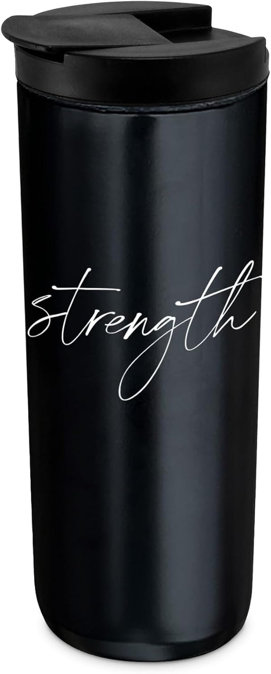 Tumbler With Lid 20 Ounce Stainless Steel Strength