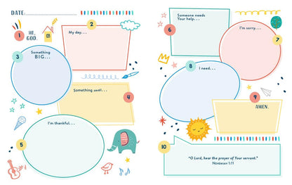 Pray by Number (Boys): A Doodle and Draw Prayer Map for Boys