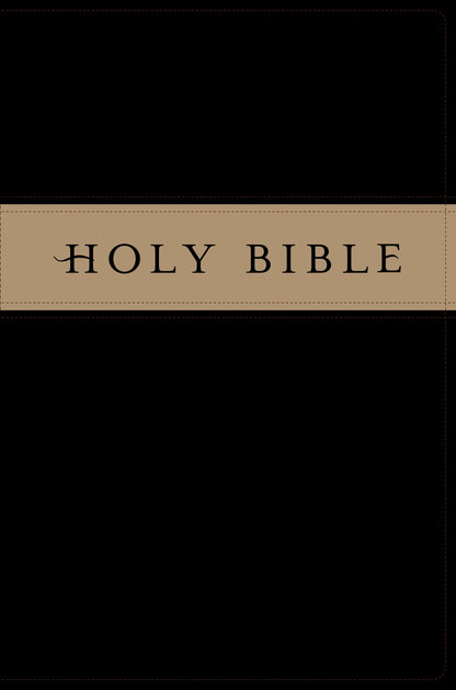 Premium Gift Bible NLT, TuTone (LeatherLike, Dark Brown/Tan, Red Letter) Imitation Leather