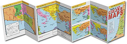 PAMPHLET- Then and Now Bible Maps