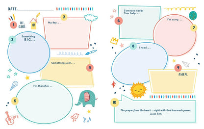 Pray by Number (Girls): A Doodle and Draw Prayer Map for Girls