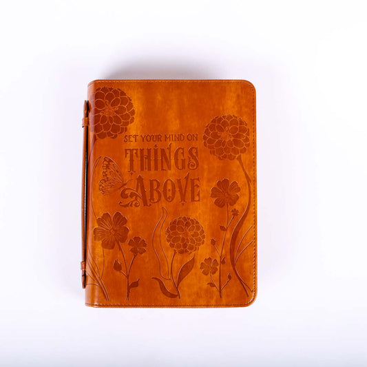 IMITATION LEATHER THINGS ABOVE LIGHT BROWN L