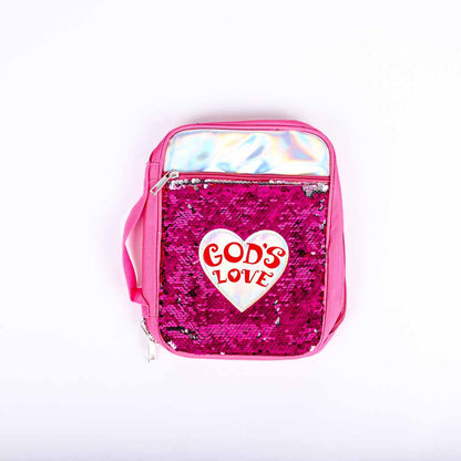 BIBLE COVER – SEQUIN GODS LOVE
