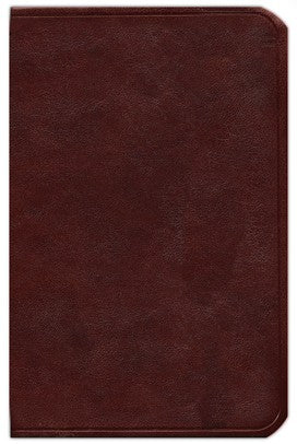 ESV Vest Pocket New Testament with Psalms and Proverbs--soft leather-look, chestnut