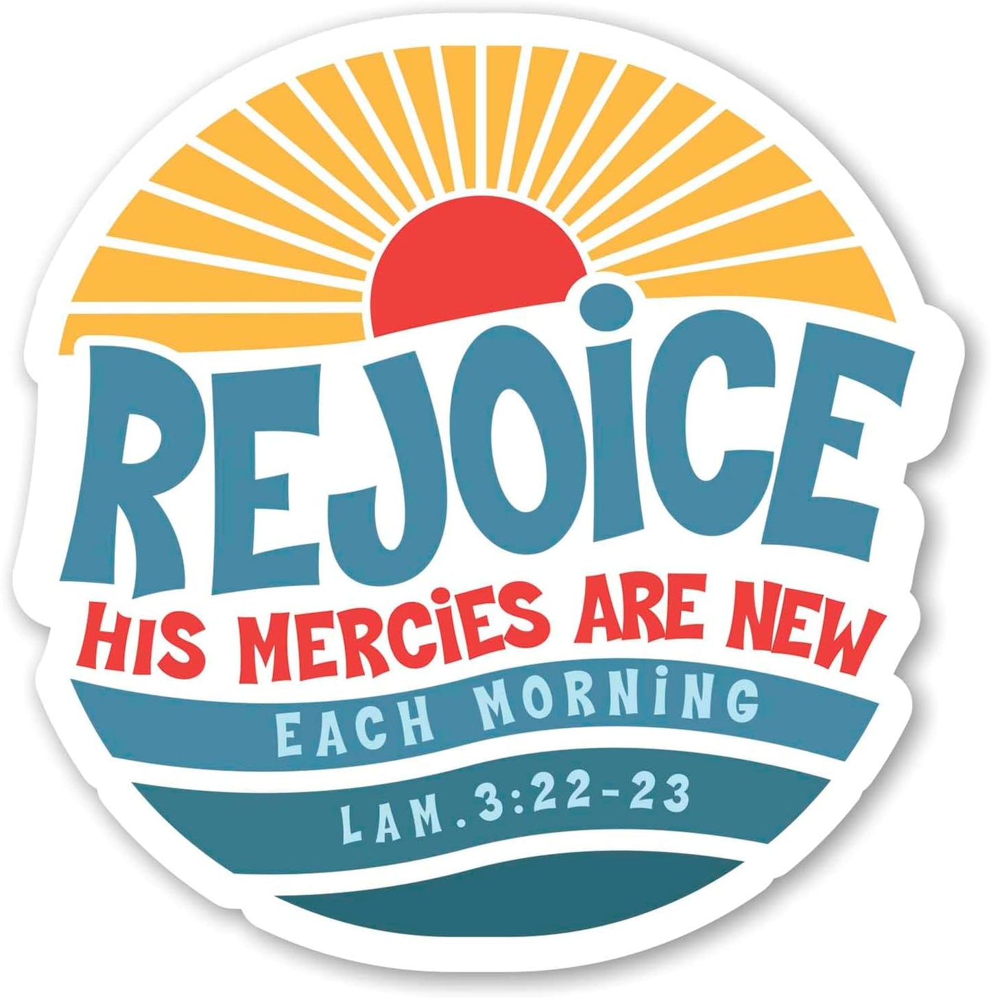 Stickers Rejoice His Mercies are New