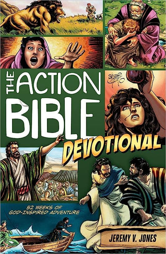 The Action Bible Devotional: 52 Weeks of God-Inspired Adventure (Action Bible Series)