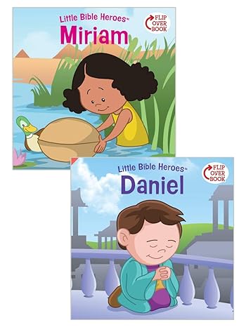 Miriam/Daniel Flip-Over Book (Little Bible Heroes™)