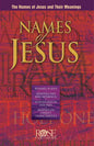 PAMPHLET- Names of Jesus: The Names of Jesus and Their Meanings