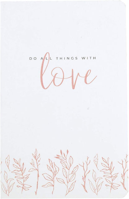 Creative Brands Faithworks-Inspirational 3.5 x 5.5-Inch Notebooks, Set of 2, Love