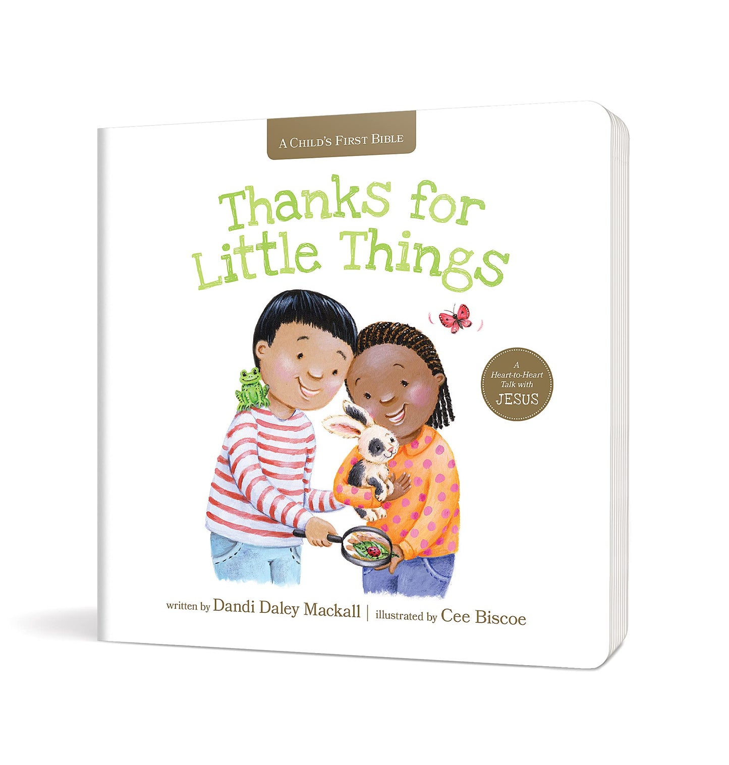 Thanks for Little Things: A Heart-to-Heart Talk with Jesus (A Child's First Bible)