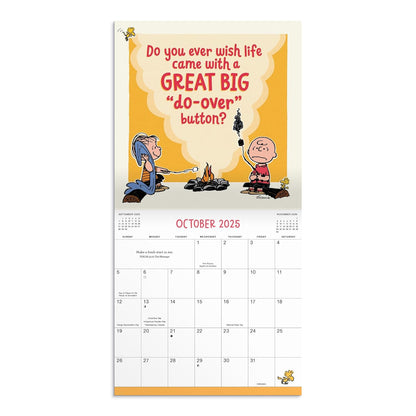 Peanuts: 2025 Inspirational Wall Calendar