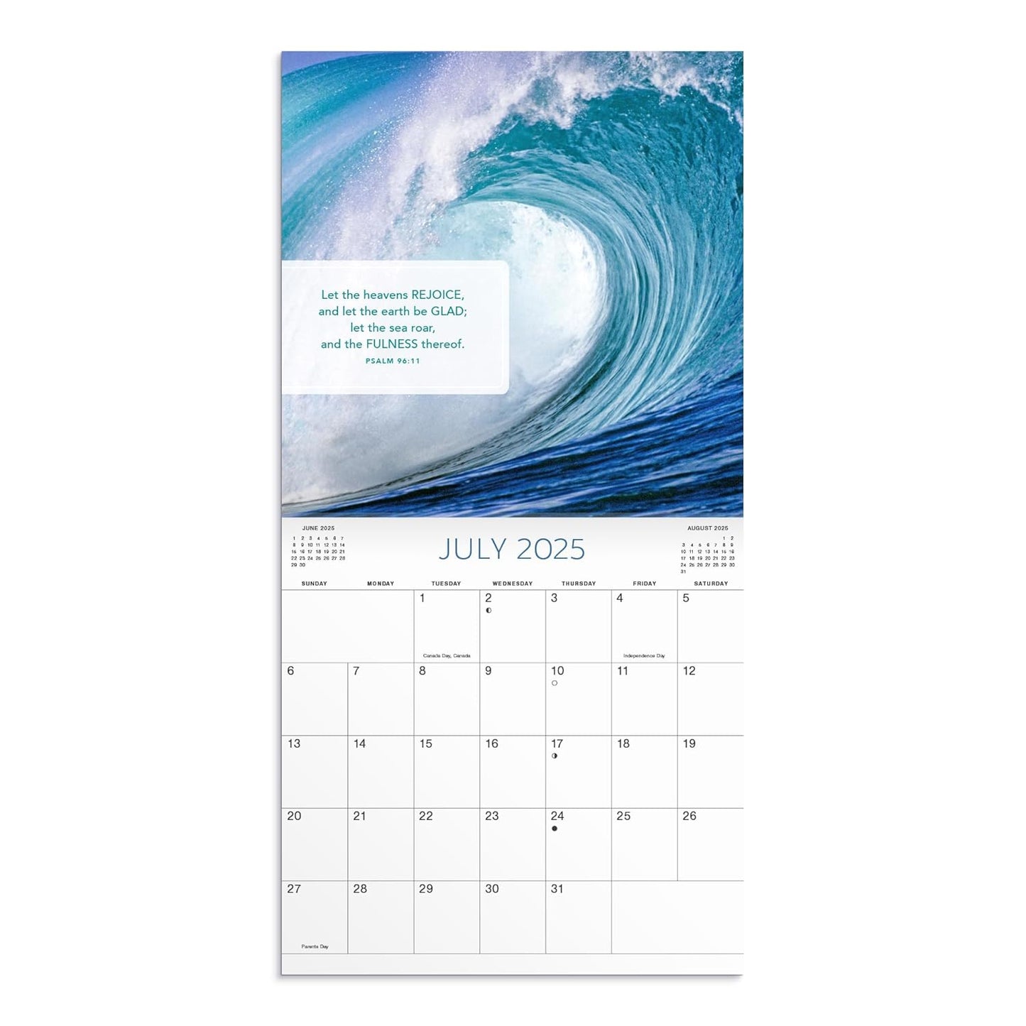 Bible Verses Featuring Scripture from the King James Bible: A 2025 Inspirational DaySpring Wall Calendar