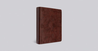ESV Single Column Journaling Bible (TruTone, Chestnut, Leaves Design)