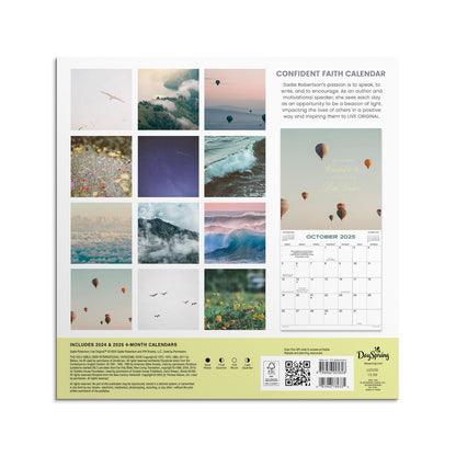 Sadie Robertson Huff - Live Original Confident Faith : A 2025 Inspirational DaySpring Wall Calendar