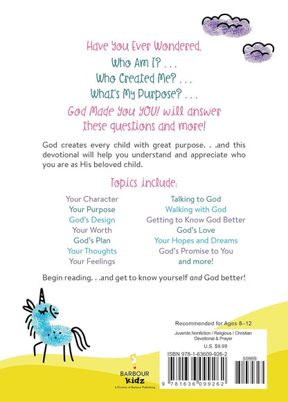 God Made You You!: Devotions for Girls