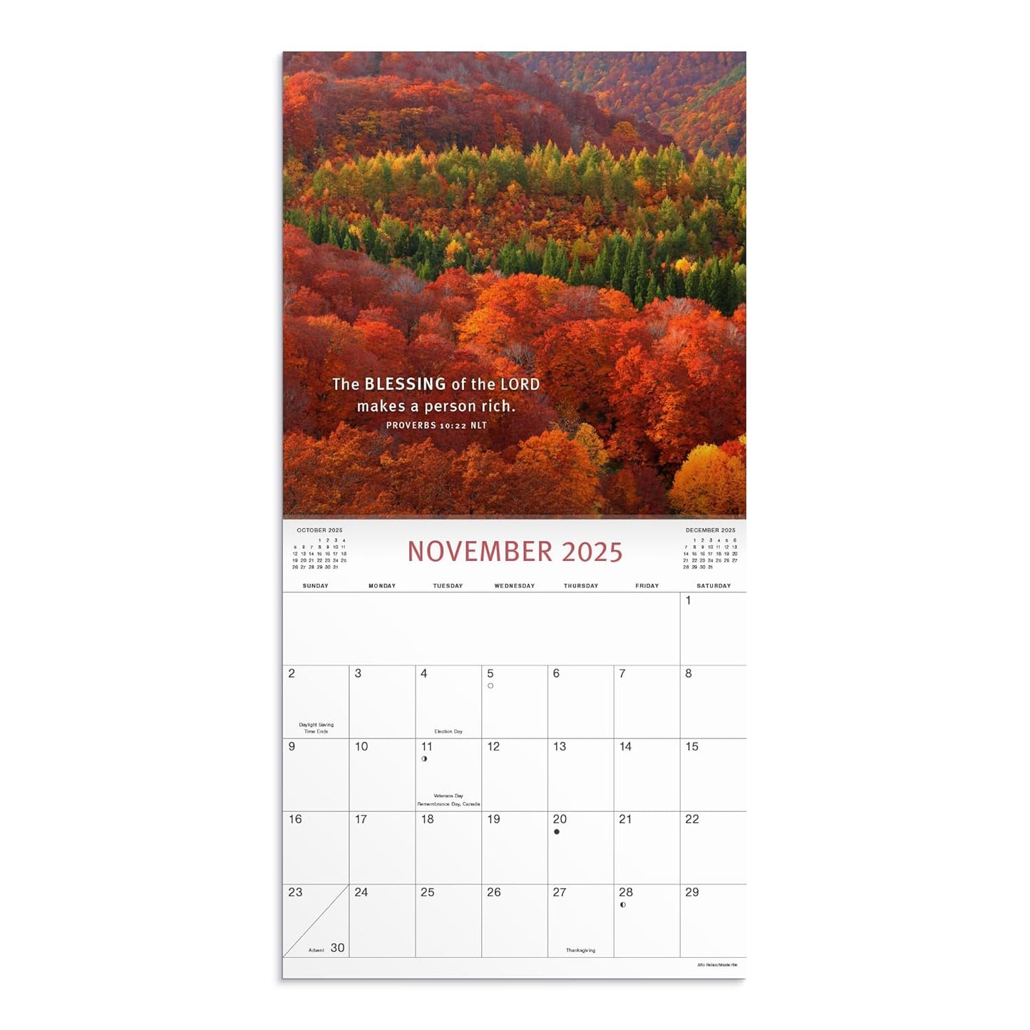 Proverbs: A 2025 Inspirational DaySpring Wall Calendar