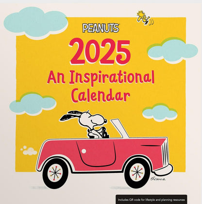 Peanuts: 2025 Inspirational Wall Calendar