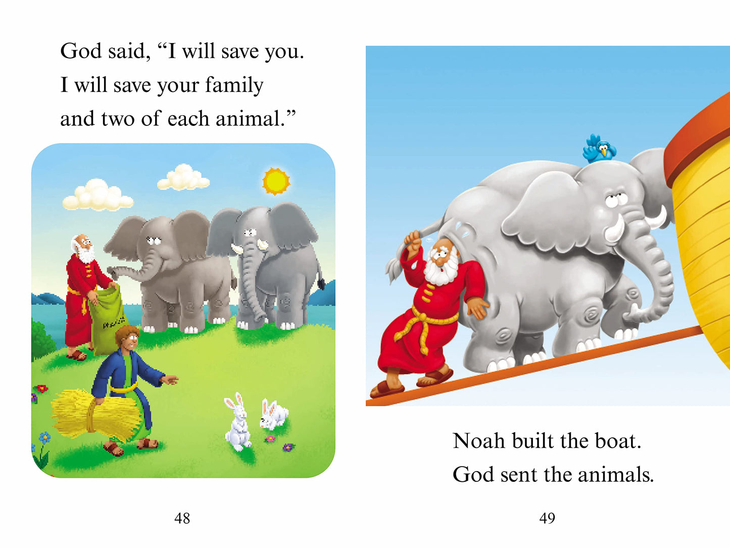 The Beginner's Bible Read Through the Bible: 8 Bible Stories for Beginning Readers