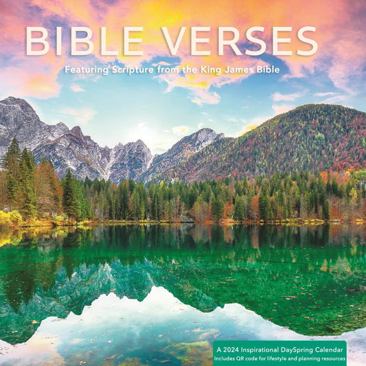 2024 Bible Verses Nature Calendar: Featuring Scripture from the King James Bible - A 2024 Inspirational DaySpring Mini Wall Calendar