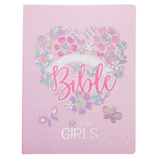 ESV Holy Bible, My Creative Bible For Girls, Hardcover w/Ribbon Marker, Illustrated Coloring, Journaling and Devotional Bible