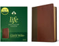 NLT Life Application Study Bible, Third Edition, Large Print (LeatherLike, Brown/Mahogany, Red Letter)