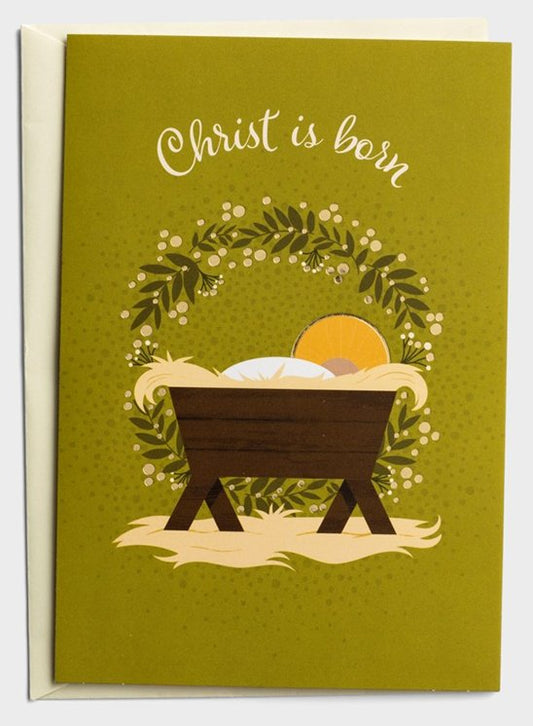 Christ is Born - 18 Christmas Boxed Cards, NLT