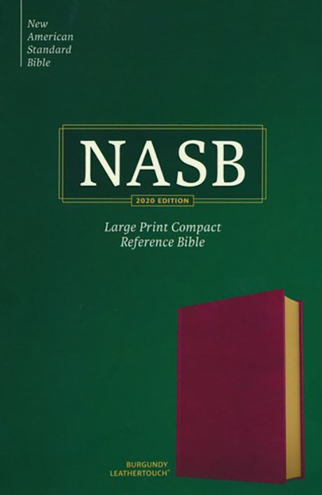 NASB Compact Reference Bible, Burgundy