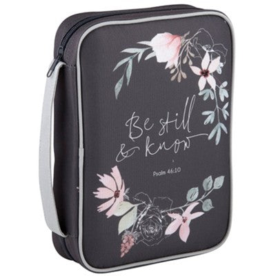 Be Still & Know Canvas Bible Cover