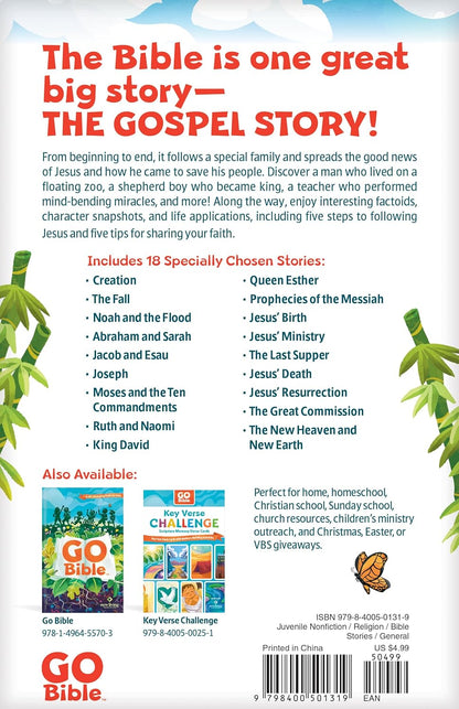 The Gospel Story for Kids: God’s Story of Love from Creation to Revelation (Go Bible)