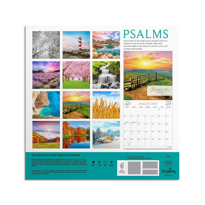 Psalms Nature: A 2025 Inspirational DaySpring Wall Calendar