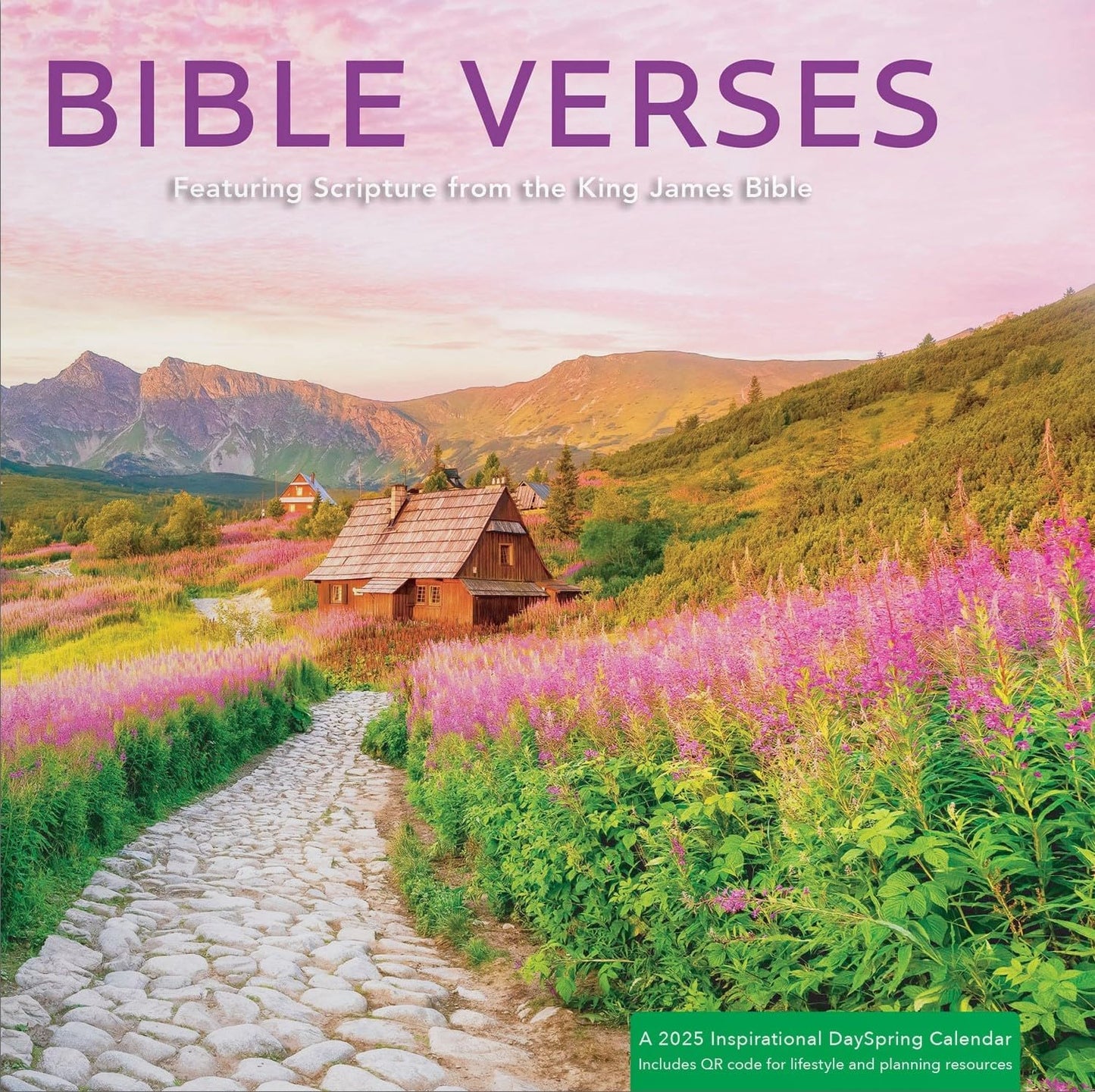 Bible Verses Featuring Scripture from the King James Bible: A 2025 Inspirational DaySpring Wall Calendar