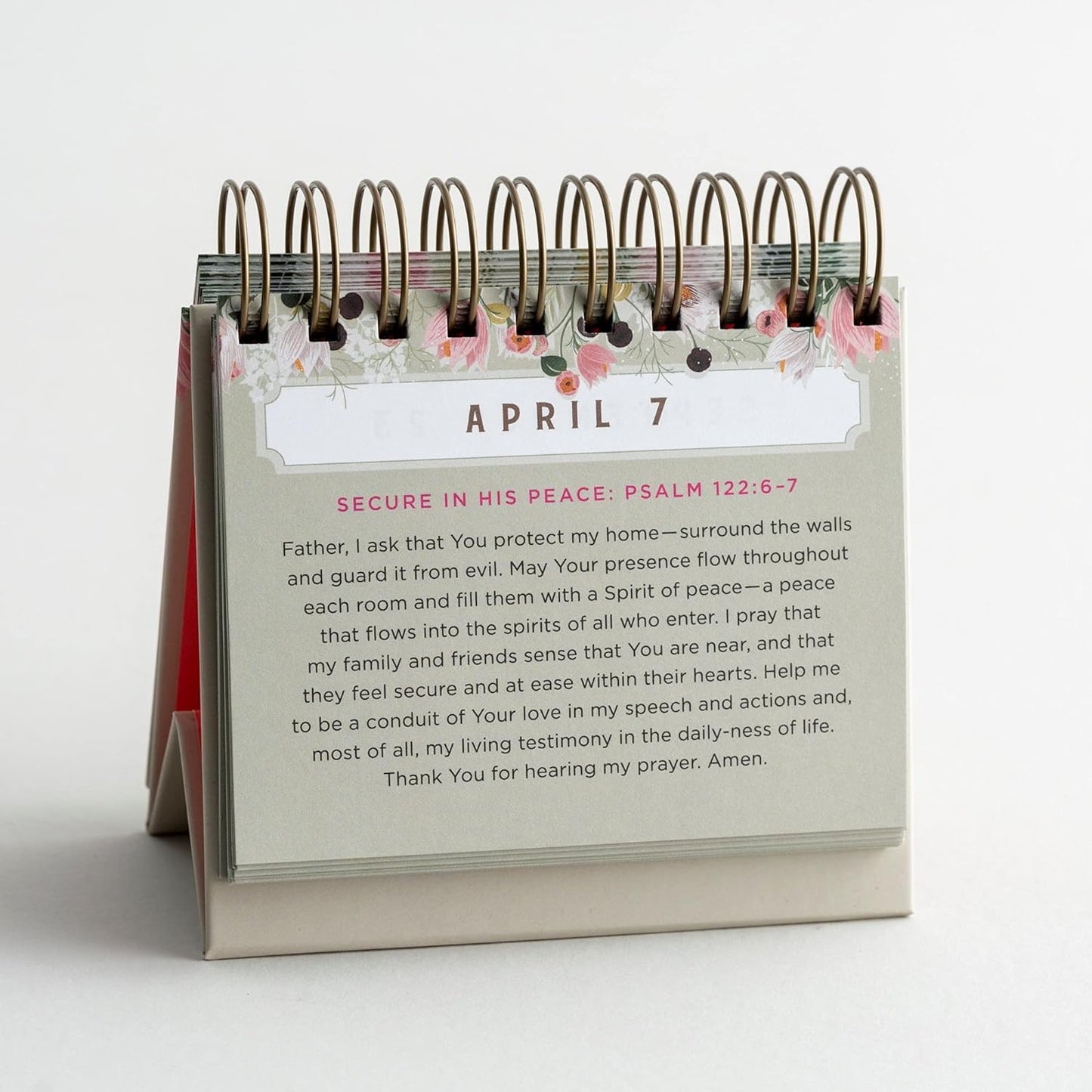 A Prayer a Day For Hope & Encouragement: Perpetual Calendar