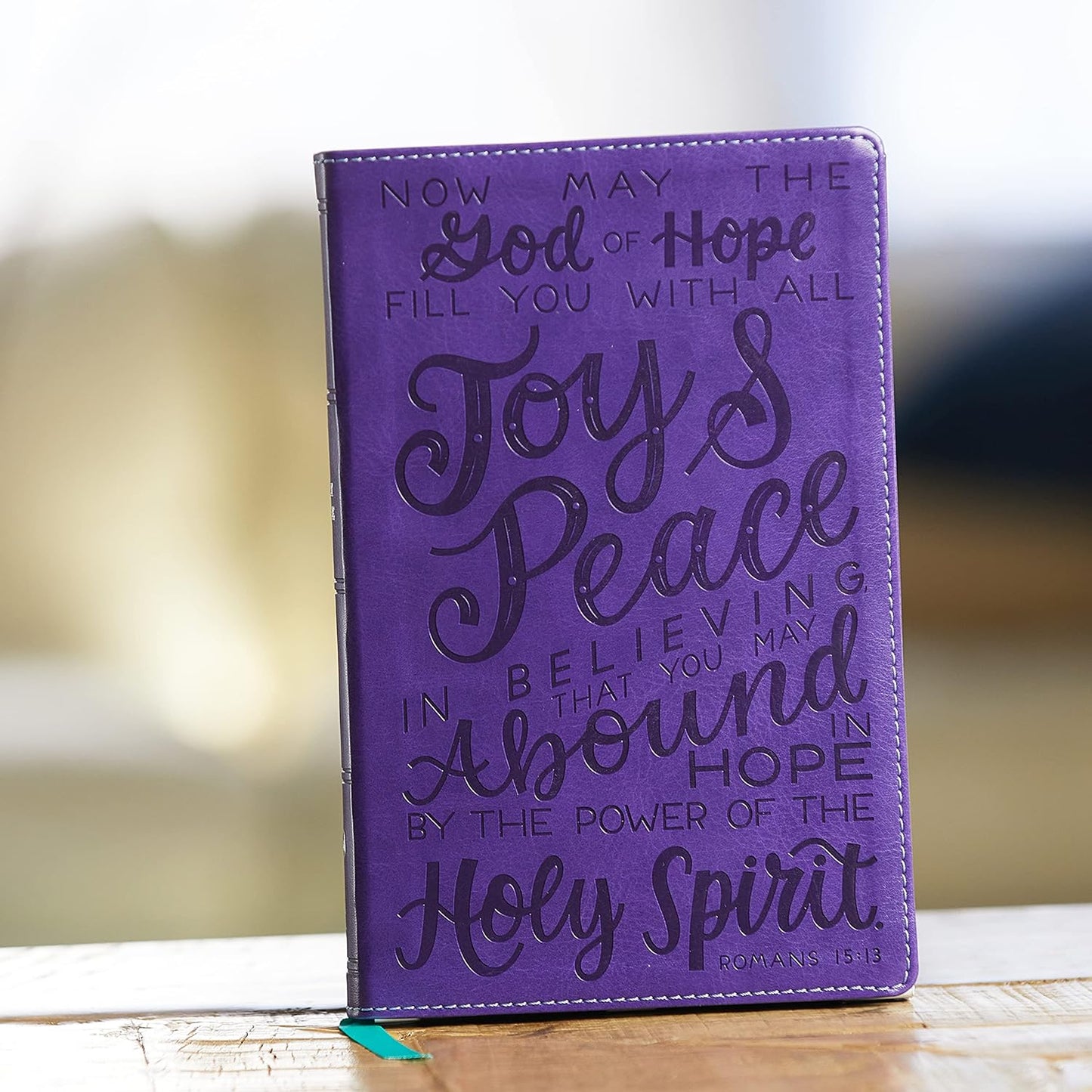 NKJV, Holy Bible for Kids, Verse Art Cover Collection, Leathersoft, Purple