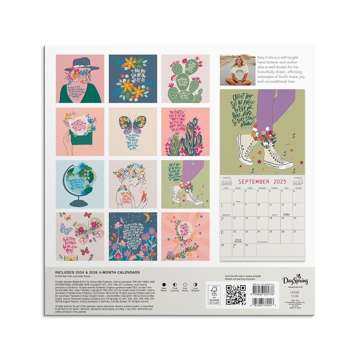 Katygirl: A 2025 Inspirational DaySpring Wall Calendar