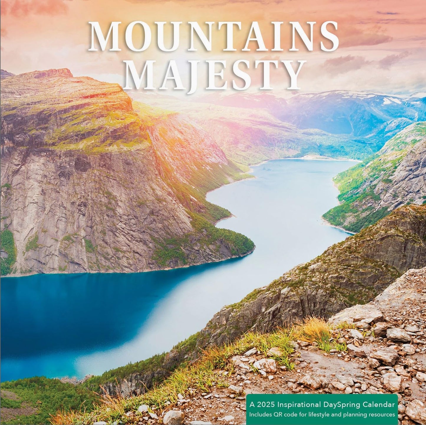 Mountains Majesty: A 2025 Inspirational DaySpring Wall Calendar