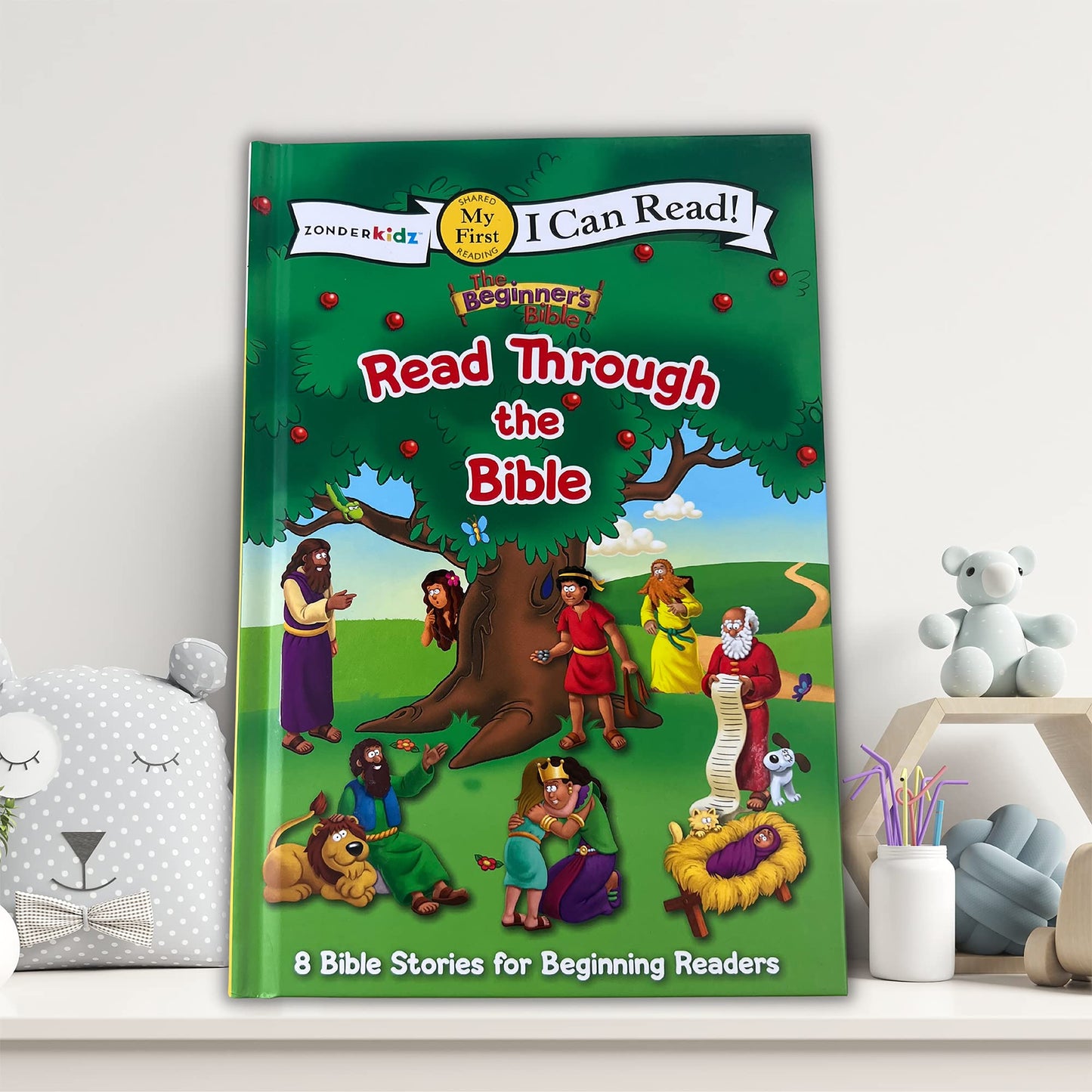 The Beginner's Bible Read Through the Bible: 8 Bible Stories for Beginning Readers