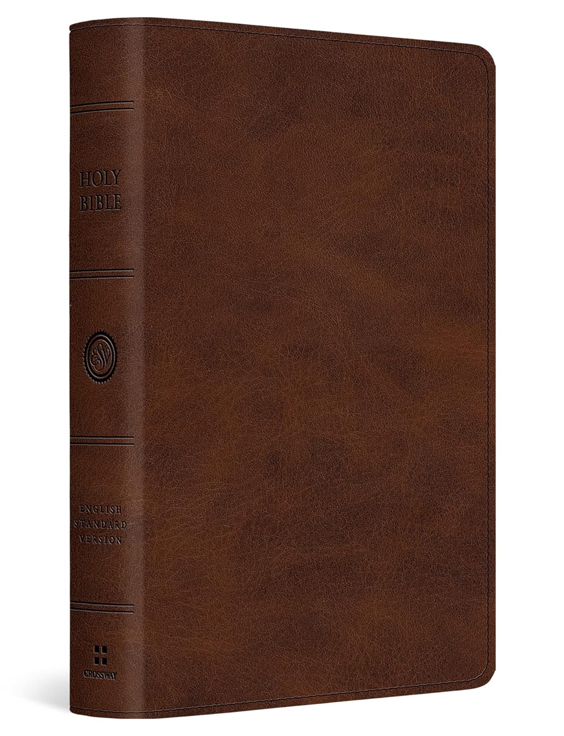 ESV Large Print Bible (Black-Brown)